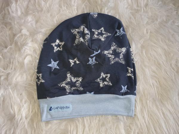 Beanie Kopfumfang ab 56cm "Sterne"